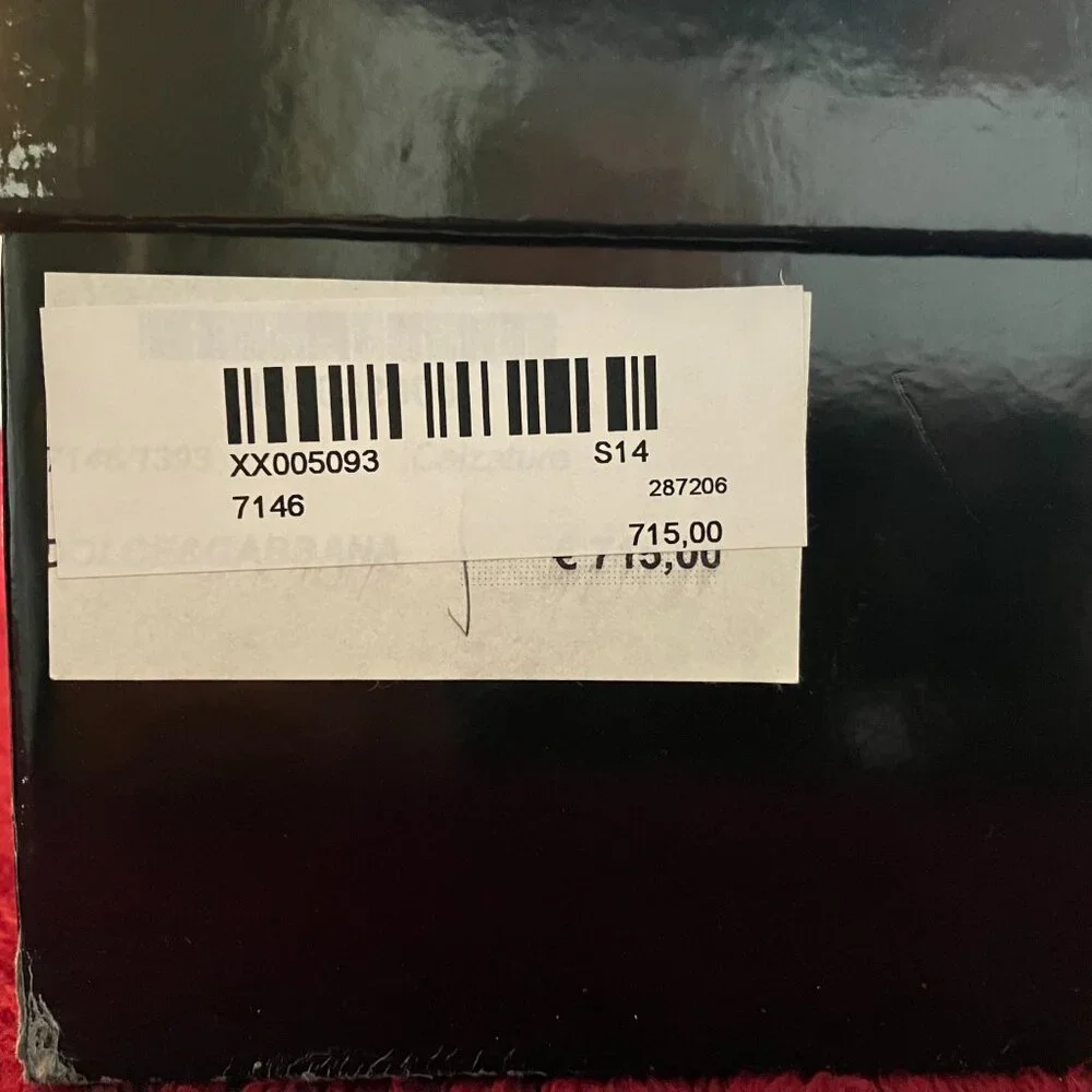 Dolce & Gabbana Brown Suede Lace-Up Boots, Size 9.5, Vintage Never Worn - Picture 9 of 10